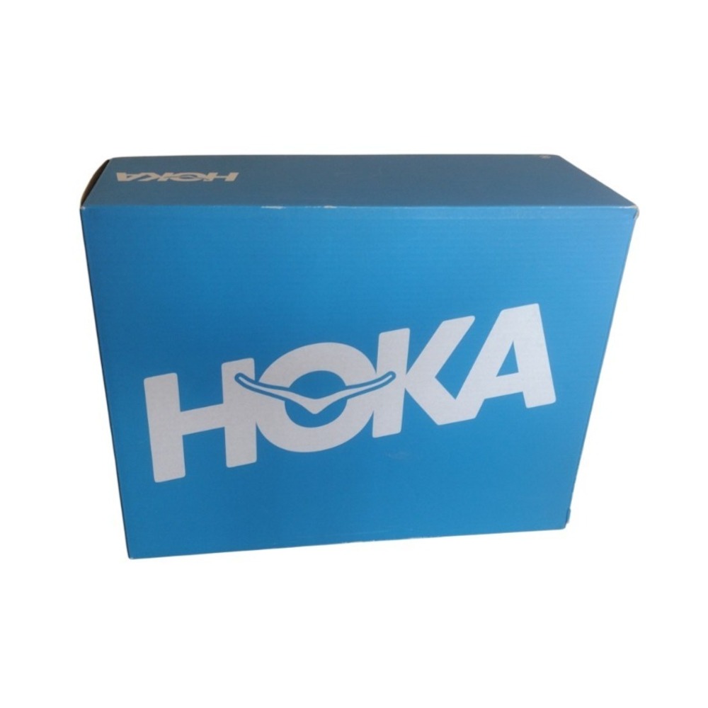 HOKA Empty Shoe BOX‎ ONLY with Cardboard Inserts Tissue For Transport X Size 8.5